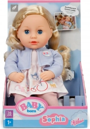Panenka BABY born Sophia růžová 36 cm