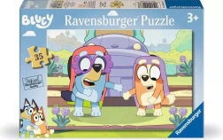 Ravensburger puzzle Bluey – návštěva u babičky, 35 dílků