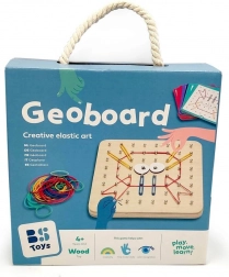 Dřevěná destička pro kreativní tvorbu - Geoboard B. Toys