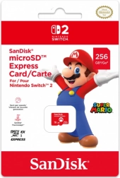 microSD Express karta 256 GB pro Nintendo Switch 2 od SanDisk