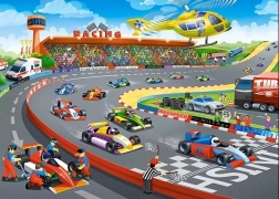 Puzzle se 120 dílky – FORMULA RACING