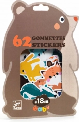 Djeco moje první samolepky – zvířátka z lesa