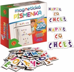 Magnetické písmenka na lednici 100 kusů