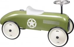 Vilac vintage kovová odrážedla khaki