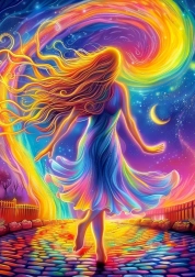 Puzzle Barevná cesta 1000 dílků