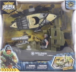 Vojenská sada s člunem a kajakem