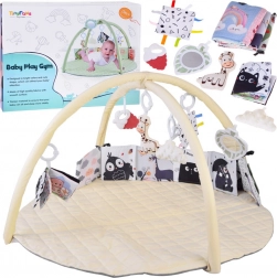 Edukativní hrací deka s oblouky a závěsnými hračkami