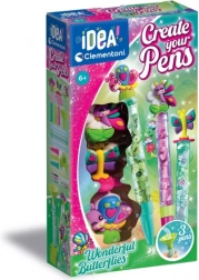 kreativní sada na výrobu per wonderful butterflies