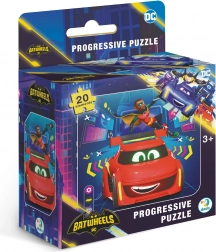 Puzzle Batwheels Redbird 20 dílků