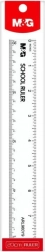 Plastové průhledné pravítko M&G 20 cm