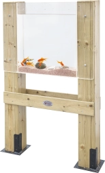 Classic World edukativní sada pro pozorování ryb a rostlin – dřevěná oboustranná tabule