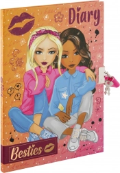 Diář se zámkem Besties