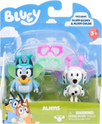 Figurky Bluey dvou- balení Baby Bluey a Chloe