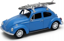 Model Volkswagen Beetle 1:34 modrý