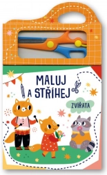 Maluj a stříhej: zvířata – kreativní sešit pro děti od Svojtka & Co.