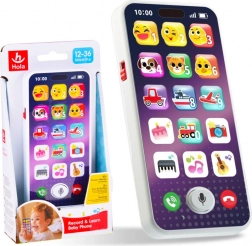 Interaktivní dětský smartphone s melodiemi a zvuky
