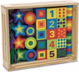 Velké korálky na navlékání pro děti