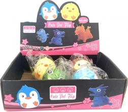 Mačkací zvířátko antistresová hračka 7 × 7,5 cm