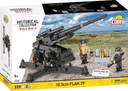 Stavebnice 10,5 cm Flak 39 – těžké protiletadlové dělo (339 dílků)