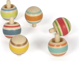 Dřevěná káča s proužky small foot