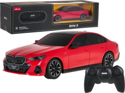 Dálkově ovládané auto BMW i5 RASTAR červené v měřítku 1:24