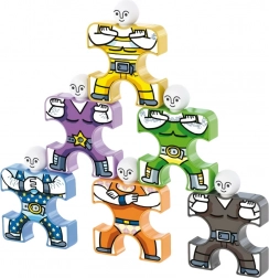 Quercetti Acrobats – balanční stavebnice pro děti