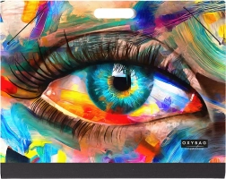 Složka na výkresy A4 PICASSO Oko s gumičkou