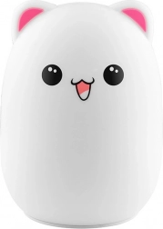 Noční lampička Teddy Bear – silikonové dětské světlo s měnícími barvami a dálkovým ovládáním