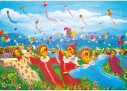 Puzzle karneval strašáků 1000 dílků