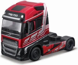 Kovový model kamionu Volvo FH16 Globetrotter 750 XXL 1:43 od Bburago – červený