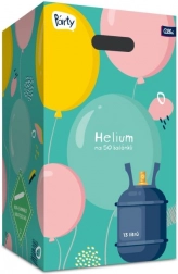 Heliová lahev na 50 balónků ALBI 13 l