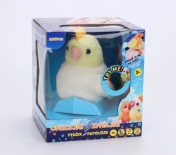 Opakující a zpívající papoušek hračský STEPPOS