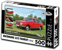 Puzzle Retro-Auta Wartburg 353 Tourist 1976 500 dílků