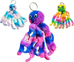 Plyšový přívěsek chobotnice 18 cm