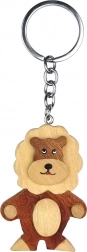 Dřevěná klíčenka Lev stojící