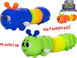 Veselá housenka na klíček pro nejmenší