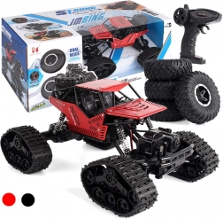 RC auto Rock Crawler 4x4 LHC012 terénní 2v1 – Červená