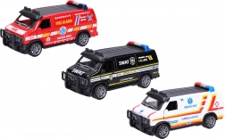 Kovové auto se zpětným natažením 11 cm