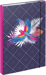 Desky na školní sešity A4 Papoušek