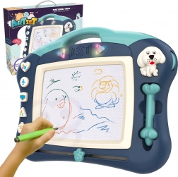 Interaktivní magnetická tabule Woopie Znikopis modrá