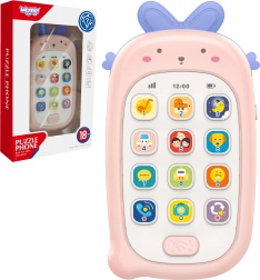 Interaktivní dětský telefon WOOPIE se zvuky a diktafonem