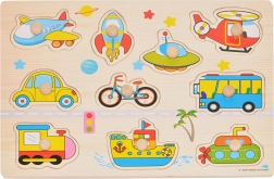 Dřevěná vkládačka Doprava