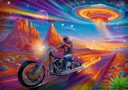 puzzle 1000 dílků dreamscapes: šílená jízda