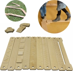 Dřevěné balanční desky Masterkidz