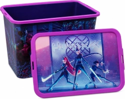Úložný box K-Pop Demon Hunters s víkem na klip 23 l
