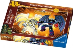 Podlahové puzzle 24 dílků – GORMITI v akci (Ravensburger)