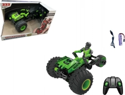 RC tříkolka zelená s 2.4G