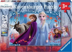 Ravensburger puzzle Ledové království 2 – 2×12 dílků