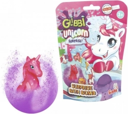 Glibbi jednorožčí šumivá bomba do koupele s překvapením