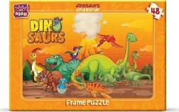 ART PUZZLE dinosauři – deskové puzzle 48 dílků